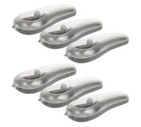 Baluue 6pcs Men’s Manual Travel Case Set, Hard Plastic Beard Shaving Protector Holder, Portable Storage Organizer for Bathroom and On-The-Go Use