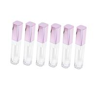 Baluue 6pcs Refillable Eyelash Mascara Tube Container Eyeliner Bottle Leak Design for Travel Portable Makeup Storage for Women and Girls