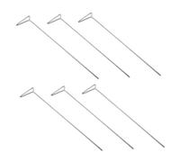 Baluue 6pcs Stainless Steel Laboratory Wide Spreading Bars Cell Spreaders Rust-resistant Tool for Microbiology and Cell Culture with Lightweight Portable Design