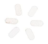 Baluue 6pcs Violin Bridge Protector Sheepskin Violin String Protectors for E-string Protection Musical Instrument Accessories