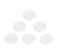 Baluue 7 Portable Pill Box Daily Stack Organizer Small Tiny Weekly Organisers Medication Travel Mini Medicine Container Pillboxes Taker Round Day Pill Boxes Tablet Organiser White