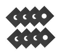 Baluue 8pcs Anti-static Vinyl Record Inner Sleeves Po Material Protective Jackets for Organizing and Preserving Vinyl Collections Recyclable Design