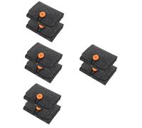 Baluue 8pcs Essential Oil Storage Bag Small Aromatherapy Pouch for Travel Made of Non-Woven for Organizing Essential Oil Bottles Deep