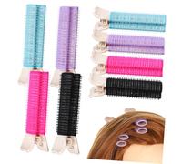 Baluue 8pcs Hair Volume Clips for Root Boosting Compact Volumizing Roller Clips Mixed Colors Easy to Use Hair Root Clamp for Effortless Volume and Style