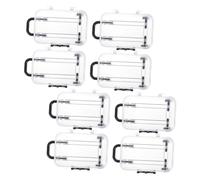Baluue 8pcs Mini Suitcase Candy Boxes Small Portable Packing Boxes for Weddings Parties Reusable Candy Wrapping with Novelty Luggage Design
