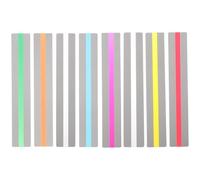 Baluue 8pcs Reading Strips Lightweight Pet Bookmarks for Reading Tracking and Visual Aid Guided Overlay Markers and Comprehension Suitable for Students and Dyslexia Support