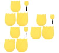 Baluue 9pcs Makeup Brush Protectors Travel Brush Covers for Dust Moisture and Reusable Makeup Holders for Safe Storage