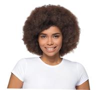 Baluue African Curly Wig Afro Synthetic Wigs for Black Women Curly Halloween for Women High Temperature Wire