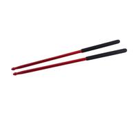 Baluue Aluminium Alloy Drum Sticks Anti-rust for Drum Pad Practice Drummer Exercises Dark Red