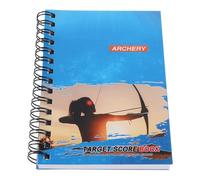 Baluue Archery Practice Journal for Compound Bow with Accurate Scoring and Easy Data Entry, Spiral Bound Scorebook for Outdoor Environments and Target Practice, Portable Archery Scorecard