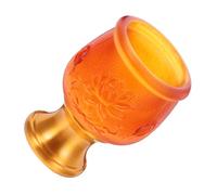 Baluue Auspicious Small Medieval Offering Goblet for Buddhist Worship Versatile Holy Water Cup for Temple Rituals and Home Ceremony Compact Portable Design for Religious and Decorative