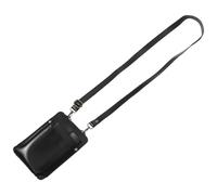 Baluue Barber Scissor Storage Waist Bag Lightweight PU Leather Hairdresser Tool Pouch with Multiple Pockets Portable Hairdressing Waist Pouch for Stylists