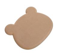 Baluue Bear Shaped Ceramic Slump Mold with Wooden Frame, Small Pottery Craft Tool for Clay Plate and Dish Handbuilding, Ceramic Making Mold for DIY Art Projects