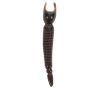 Baluue Black Bull Horn Massage Stick for Face and Neck, Manual Scraping Instrument Targeting Acupuncture Points, for Face Relaxation and Individuals with Delicate Complexions