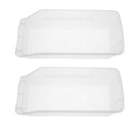 Baluue Box Front for Efficient Open Categorization Design with Pill 2pcs Plastic Organizer Case Medication Storage Portable Versatility and for Hospitals and Work Trips