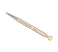 Baluue Brass Massage Rod Pressure Point Massage Tool for Relief and Stimulating Acupuncture Points, Face and Body Massager Suitable for Treating and Back, for Athletes