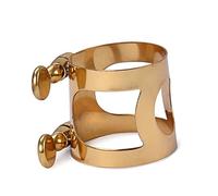 Baluue Brass Tenor Dropping E Saxophone Card with Double Screws Adjust Design Elegant Golden Saxophone Whistle Clip Provide Great Sound Stabilize The Tube