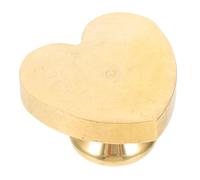 Baluue Brass Wax Sealing Stamp Head Replacement for Wax Sealing Stamp Craft, Easy to Remove and Practical, for Decorating Greeting Cards and Packing, Golden Colour