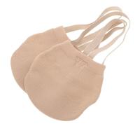 Baluue Breathable Half Sole Dance Shoes for Women and Wear-Resistant Foot Covers with Soft Sole Protection for Ballet Gymnastics Belly Dance Indoor Fitness and Yoga Beige