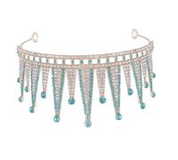 Baluue Bridal Baroque Rhinestone Tiara Crown Headband for Women Wedding Prom Comfortable Wear for Bridesmaids Birthday and Special Events