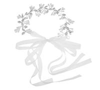 Baluue Bridal Headband Leaves and Crystals Elegant Hair Vine Hairpiece for Weddings and Parties Fashionable Wedding Accessories for Brides and Bridesmaids