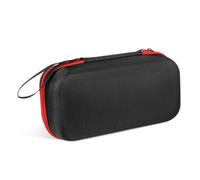 Baluue Car Air Pump Bag Large Capacity Oxford Fabric Protective Case for Tire Inflator Storage Portable Organizer with Red Zipper Suitable for Multiple Air Compressors and Accessories