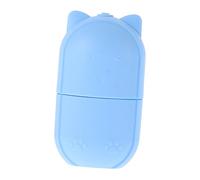 Baluue Cat Shaped Ice Face Roller Reusable Silicone Facial for Pore Tightening and Eye Puffiness Relief for Home Skincare Routine Light