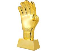 Baluue Compact Wear-resistant Soccer Goalkeeper Glove Trophy Decor for School Awards and Sports Competitions Exquisite Football Keeper Gift for Parties and Media Props