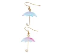 Baluue Creative Mini Umbrella Earrings for Women Cartoon Dangle Ear Jewels Simulation Rainy Day Accessories for Friends and Family