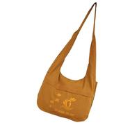 Baluue Crossbody Sling Bag Buddha Cotton Canvas Incense Pouch Versatile Design for Pilgrimage Daily Use Sundries Container 27.56 X 14.57 X 11.81 in