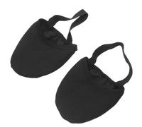 Baluue Dance Toe Pads Soft Gel Half Sole Cushions for Ballet Dancers, Supple Fabric Material with Washable Feature, for Ballet Dance Practice and Forefoot Cushioning