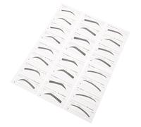 Baluue Disposable Eyebrow Stencil Kit 6 Pieces Makeup Eyebrow Templates for Women and Makeup