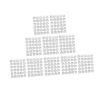 Baluue Disposable Eyelash Extension Glue Pad Gasket, 20 Sheets with 600 Pieces 2.5cm Self-Adhesive Lash Extension Tool for Professional Eyelash Application and Lash Technician Use