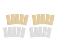 Baluue DIY Kits 10 pairs Zinc for Copper Science Strip Battery Plate Fruit Anode Plating Kit Metal Foil Electroplating Diy Industrial Use Scientific Diy Kits