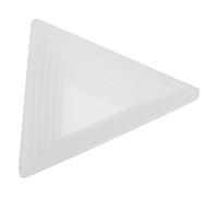 Baluue DIY Silicone Mold Triangle Tray Resin Mould with Stair-Stepping Design for Handmade Crafts and Crystal Epoxy Resin Nut Tray, Non-Toxic Silicone Mould Suitable for Jewelry Casting