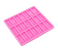 Baluue Domino Silicone Mold Baking Mould for Cake Decoration Flexible Food-Grade Fondant Mold for Chocolate Candy Jelly Pudding Eco-Friendly and Easy to Clean for DIY Cake and Cupcake