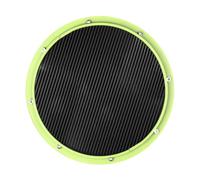 Baluue Drum Practice Pad Dumb Yellow Carbon Fiber for Drummer Basic Skills Practice Mat Drum Metronome
