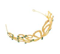 Baluue Egyptian Snake Alloy Crown Tiara Rhinestones for Bride Wedding Hair Accessories Women's Princess Bride Costume Crown Vintage Style