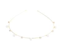 Baluue Elegant Bridal Headband for Women Decorated with Alloy Pearls and Rhinestones, Classic Wedding Party Hair Accessory with Charming Design and Comfortable Fit