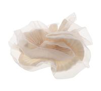 Baluue Elegant Chiffon Hair Scrunchies for Women Soft Jumbo Ponytail Holders with Ruffled Design for Weddings and Bridal Events Versatile Hair Ties for Girls