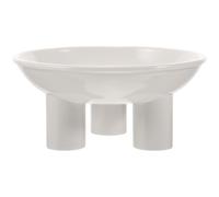 Baluue Ergonomic Cat Bowl Raised Height Design Plastic Pet Bowl for Kitten and Puppy Feeding with Stable Base and Wear Resistant Material for Home Decoration and Easy Use