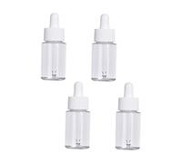 Baluue Essential Oil Pipette Dropper Bottle 4pcs Hyaluronic Acid Stock Bottles Smooth Surface