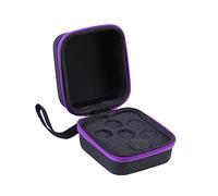Baluue Essential Oils Storage Holder 5ml Carrying Case Travel Pouch for Oils Eva Zipper Bag for Aromatherapy