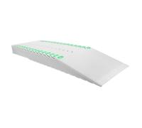 Baluue Expandable Cards Holder Rack with Slots Wall-mountable Attendance Card Organizer Shelf for Office Factory Warehouse Use and Practical Storage