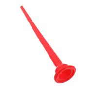 Baluue Extended Soft Caulking Nozzle Tips for Precise Application Flexible Long Glue Tank Nozzle Replacement Curved Applicator for Construction and Home Repairs Red