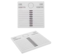 Baluue False Eyelashes Suitable for Beauty Salons 2pcs Acrylic Pallet Lash Pallets for Lash Extensions with Easy Installation and Enhanced Work Efficiency and Personal Use