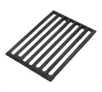 Baluue Firewood Stove Grate Heavy Duty Metal with Scientific Structure for Ash Collection and Solid Fuel Burning, Cast Iron Fire Grate for Home Fireplace Use