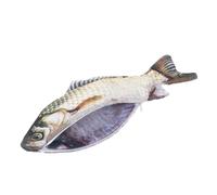 Baluue Fish Shaped Pencil Pouch Pen Bag Novelty Stationery Organizer Realistic Simulation Funny Fish Coin Purse for School Office Student Use