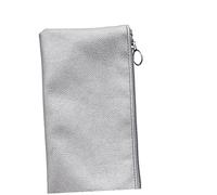 Baluue Flat Lay Makeup Bag Pu Leather Travel Pouch Zippered Cosmetic Organizer Lightweight and Compact for Travel School and Outdoors