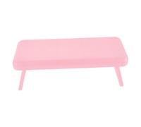 Baluue Foldable Pink Nail Hand Rest Stand Manicure Hand Cushion for Salon Use Portable Ergonomic Nail Arm Rest Reducing Strain Suitable for Manicures and Eyelash Extensions
